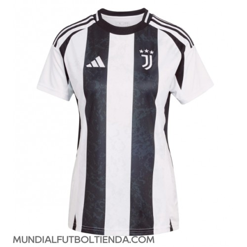 Camiseta Juventus Primera Equipación Replica 2024-25 para mujer mangas cortas